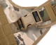 Тактический жилет-шлейка с ручкой и системой molle для собак мультикам XL - изображение 7