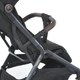 Прогулочная коляска EL CAMINO ME 1127-G BEYA BEYA Black - изображение 8