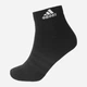 Набор женских носков коротких хлопковых Adidas C Spw Ank IC1281 37-39 3 пары Medium grey heather (4066746302095) - изображение 2