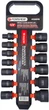Набор ударных головок Forsage 1/2" 10-32 мм 13 предметов (F-4139MPB) - изображение 1