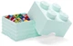 Pudełko do przechowywania klocków konstrukcyjnych LEGO Storage Brick 4 Aqua Blue (40031742) - obraz 3