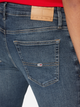 Jeansy slim fit męskie Tommy Jeans DM0DM20553-1BK 32-32 Ciemnoniebieskie (8720638500056) - obraz 5