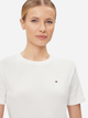 Koszulka damska bawełniana Tommy Hilfiger WW0WW40587-YBL M Biała (8720646208487) - obraz 4