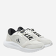 Sneakersy męskie skórzane Calvin Klein Jeans YM0YM01145-0LF 42 Mleczne (8721107080802) - obraz 2
