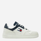 Sneakersy męskie do kostki Tommy Jeans EM0EM01395-DW4 41 Białe (8720638202714) - obraz 1