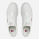 Sneakersy męskie skórzane Tommy Jeans EM0EM01443-YBR 43 Białe (8720637381083) - obraz 4