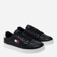 Sneakersy męskie skórzane Tommy Jeans EM0EM01574-BDS 41 Czarne (8720638211235) - obraz 2
