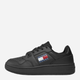Sneakersy damskie skórzane do kostki Tommy Jeans EN0EN02505 38 Czarne (8720646012244) - obraz 3