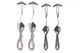 Розтяжки Sea to Summit Ground Control Guy Cords (4 Pack) Grey сірі - зображення 1
