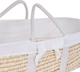 Колыбель Childhome Moses Basket Natural + Jersey Cover Off White из натурального кукурузного волокна Белая (MBCCJOW) - изображение 3
