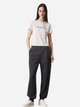 Spodnie sportowe damskie z wysokim stanem Calvin Klein Jeans J20J224989-PT2 S Ciemnoszare (8720639942015) - obraz 3