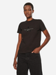 Koszulka damska bawełniana Calvin Klein Jeans J20J224983-BEH S Czarna (8720639910595) - obraz 1