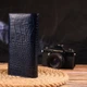 Женский кошелек CANPELLINI 21531 из натуральной кожи синий с монетницей 19 2х10 2х2 5 см 56565 - изображение 7