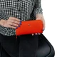 Кожаный кошелек женский из натуральной кожи горизонтальный на молнии с RFID защитой, 8 карт, оранжевый 61510 - изображение 5