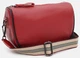 Жіноча шкіряна сумка Borsa Leather стильна бордова сумка через плече з натуральної шкіри 54220 - зображення 2