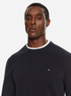 Джемпер чоловічий Tommy Hilfiger MW0MW36347-DW5 XL Темно-синій (8720637464250) - зображення 4