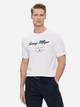 Koszulka męska bawełniana Tommy Hilfiger MW0MW33691-YBR XL Biała (8720645698661) - obraz 1