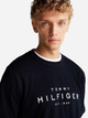 Футболка бавовняна чоловіча Tommy Hilfiger MW0MW37448-DW5 M Темно-синя (8720638294993) - зображення 4