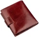 Чоловічий шкіряний гаманець для прав і документів з натуральної шкіри з монетницею та відділеннями для карт, коричневий 57358 - зображення 6