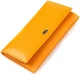 Женский кошелек CANPELLINI 21832 из натуральной кожи желтый 17 8х9х1 см 56588 - изображение 1