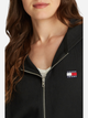 Bluza damska rozpinana streetwear oversize Tommy Jeans DW0DW19412-BDS L Czarna (8720638461623) - obraz 4
