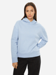 Bluza damska z kapturem elegancka Calvin Klein K20K208126-C1X XS Niebieska (8720639976997) - obraz 1