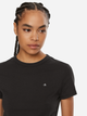 Koszulka damska bawełniana Calvin Klein K20K208061-BEH M Czarna (8720639735136) - obraz 4