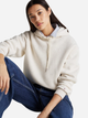 Bluza damska z kapturem elegancka Tommy Hilfiger WW0WW43598-HGE S Jasnobeżowa (8720638375937) - obraz 4