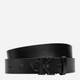 Pasek damski skórzany Calvin Klein K60K613125-BEH 90 cm Czarny (8721107093673) - obraz 1