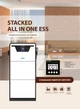 Комплект інвертор SVC ESS STACKED RPS 5 кВт 48В 1Ф (RPS-5+15) - зображення 3