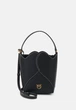 Сумка жіноча Pinko Heart Bucket Handbag ,Nero Antique gold - изображение 1