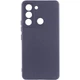 Противоударный чехол Silicone Cover Lakshmi Full Camera (AAA) для TECNO Spark 8C Серый / Dark Gray - изображение 1
