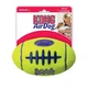 Игрушка KONG AirDog Squeaker Football регби мяч для собак малых пород S 5.1x8.3x5.1 см Желтый - изображение 1