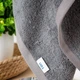 Полотенце "Aurora" 70*140 см (450 г/м2) dark grey - изображение 2