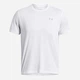 Футболка спортивная длинная мужская Under Armour UA Launch Shortsleeve 1382582-100 2XL Белая (196885473098) - изображение 4