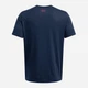 Футболка мужская Under Armour UA M Boxed Sports Updated SS 1386793-408 L Синяя (197777401533) - изображение 4