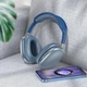 Беспроводные наушники BOROFONE BO22 Elegant BT headphones BT5.3 400mAh Blue (6941991101700) - изображение 2
