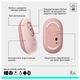 Комплект (клавиатура, мышь) Logitech Pop Icon Combo Rose (920-013142) - изображение 11