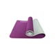 Коврик спортивний Toorx Yoga Professional TPE 183 х 60 х 0,6 см для йоги та фітнесу Burgundi/Perla (MAT-184) - зображення 1