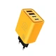 Мережевий зарядний пристрій WUW C212 PD48W 2Type-C+2USB yellow - изображение 1