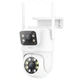 XO CR06 Star 400W Pixel двоекранна WiFi + Bluetooth камера відеонагляду з нічним баченням, датчиком руху, двостороннім аудіо та підключенням через CareCam PRO - зображення 3
