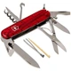 Швейцарский нож складной Victorinox карманный 14 функций красный 91 мм. 2203410 - изображение 3