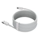 Кабель Baseus Simple Wisdom Data Cable Kit USB to Type-C 5A (2PCS/Set）1.5m White (TZCATZJ-02) - изображение 5
