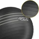 Мяч для фитнеса (фитбол) 4FIZJO 55 см Anti-Burst Black (P-5907739316257) - изображение 7