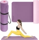 Коврик (мат) спортивный 4FIZJO TPE 180 x 60 x 0.6 см для йоги и фитнеса Violet/Pink (P-5907739316950) - изображение 1