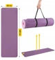 Коврик (мат) спортивный 4FIZJO TPE 180 x 60 x 0.6 см для йоги и фитнеса Violet/Pink (P-5907739316950) - изображение 6