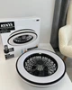 Люстра з вентилятором, стельовий світильник із пультом Goldlux 325808 Kenya Led 1x48W 3000K-6500K 5300Lm IP20 Bk (072930) - изображение 6