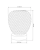 Настільна лампа Goldlux 329202 Zanzibar E27 1x20W IP20 Бежевий (095422) - изображение 4