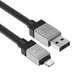 Кабель Baseus CoolPlay Series Fast Charging Cable USB to iP 2.4A 1m Black (CAKW000401) - изображение 7