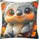 Подушка декоративная Home Line Коала Оранжевая 45x45 см (189218 HL) - изображение 1